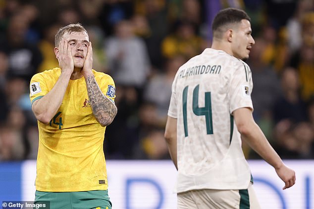 Australia played out a goalless draw against Saudi Arabia on Thursday evening but struggled to convert their chances