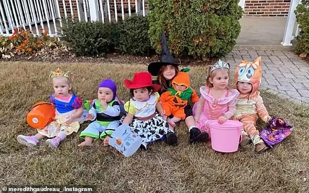 Johnny Gaudreau's wife shared a photo of her children wearing costumes that the late NHL star picked out for them before his tragic death in August. Their daughter was Jessie and their son was Buzz Lightyear from Toy Story