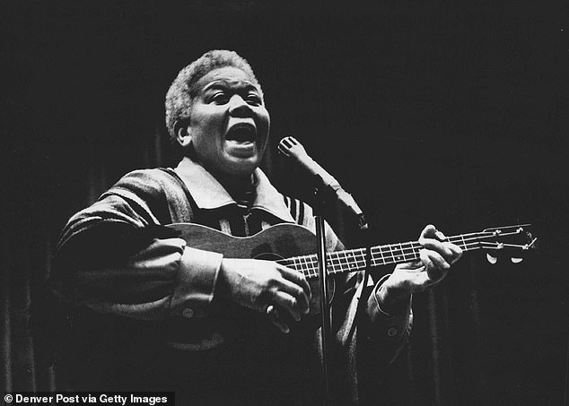 Children's singer Ella Jenkins has died at the age of 100, according to her publicist. She was known as the 'First Lady of Children's Music.' She is pictured in 1981