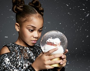 Sparkle: Marks & Spencer hopes its Christmas advertising campaign will help boost sales