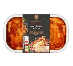 Batches of the irresistible luxury lasagna Al Forno, sold in packs of 700 g, with a best before date of November 17, 2024, are subject to the recall