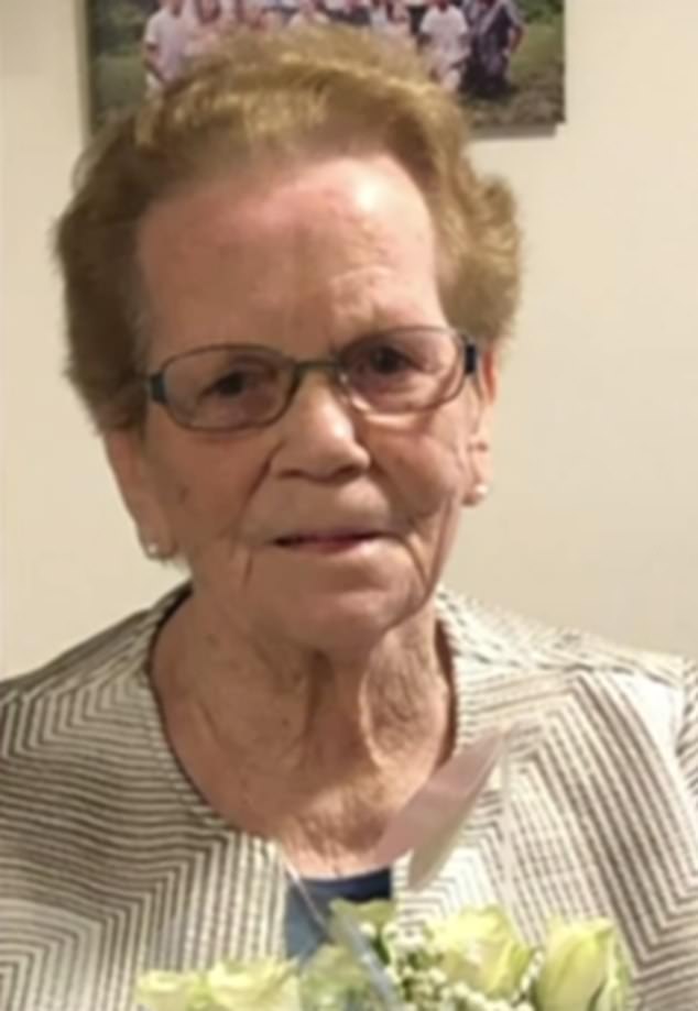 Alice Bacon (pictured) became the 100th person in Australia to die from Covid after contracting the virus at her nursing home, Anglicare's Newmarch House in Sydney's west