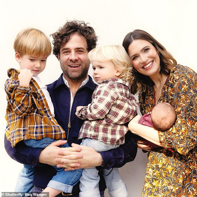 Mandy Moore is kicking off the holidays with sweet family photos