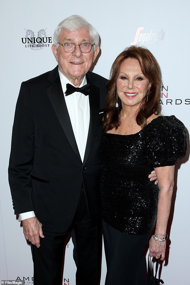 Marlo Thomas missed the Today Show St Jude's special for the first time in 21 years on Monday as she continues to mourn the death of her husband Phil Donahue - photo 2019