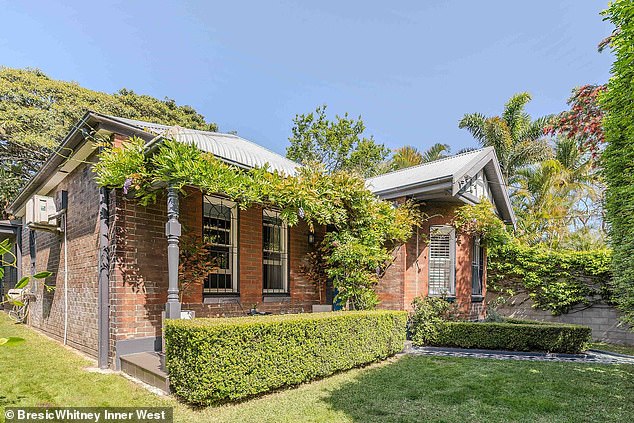 The four-bedroom home in Marrickville, in Sydney's Inner-West, sold for $2.91 million - more than $1 million above the property's original list price