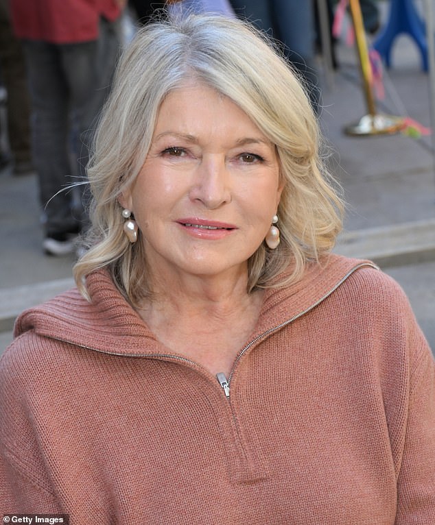 Martha Stewart has revealed she won't be eating turkey for Thanksgiving this year – and even joked that her own home-grown birds have been 'pardoned'