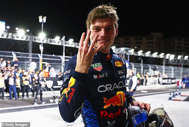 Max Verstappen wins fourth straight world title at Las Vegas Grand