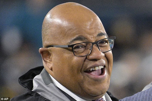 Mike Tirico revealed he suffered a torn Achilles tendon last week on NBC's 'Sunday Night Football'