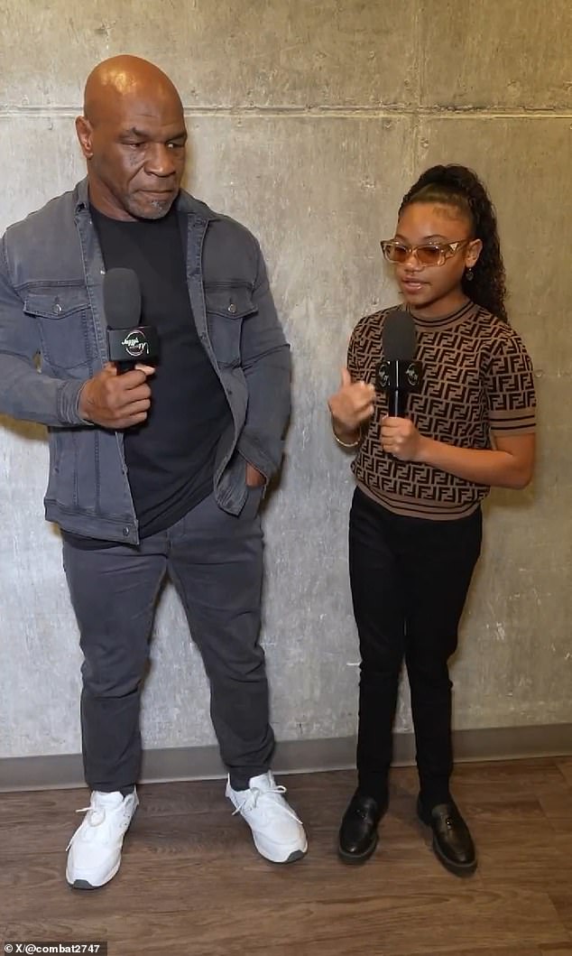 Mike Tyson gave 14-year-old interviewer Jazzy a lesson about existentialism this week