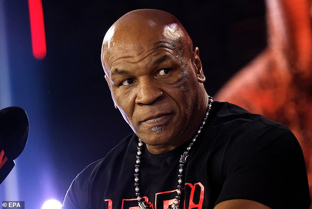 Mike Tyson returns to the ring for the first time in almost twenty years