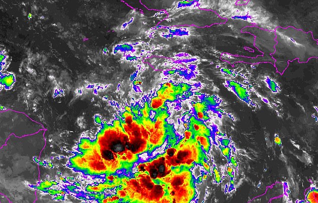 Sara is currently a tropical rain storm in the Caribbean, but experts say it could develop into a Category 3 hurricane next week