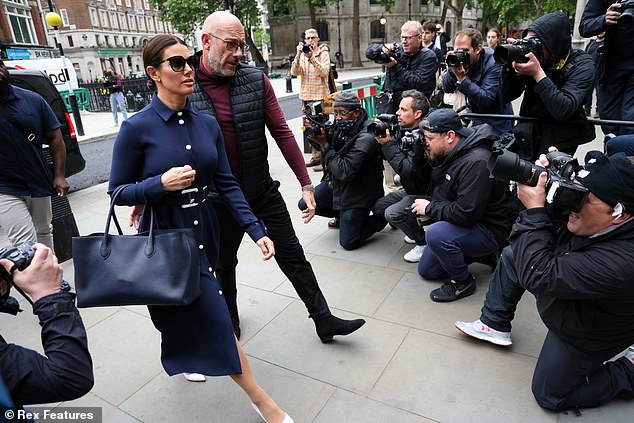 I had a part to play in the drama, writes ALISON BOSHOFF, and can say with confidence that neither woman will ever forgive the other for the events that led them to court in the summer of 2022 (Photo: Rebekah Vardy arrives in court)