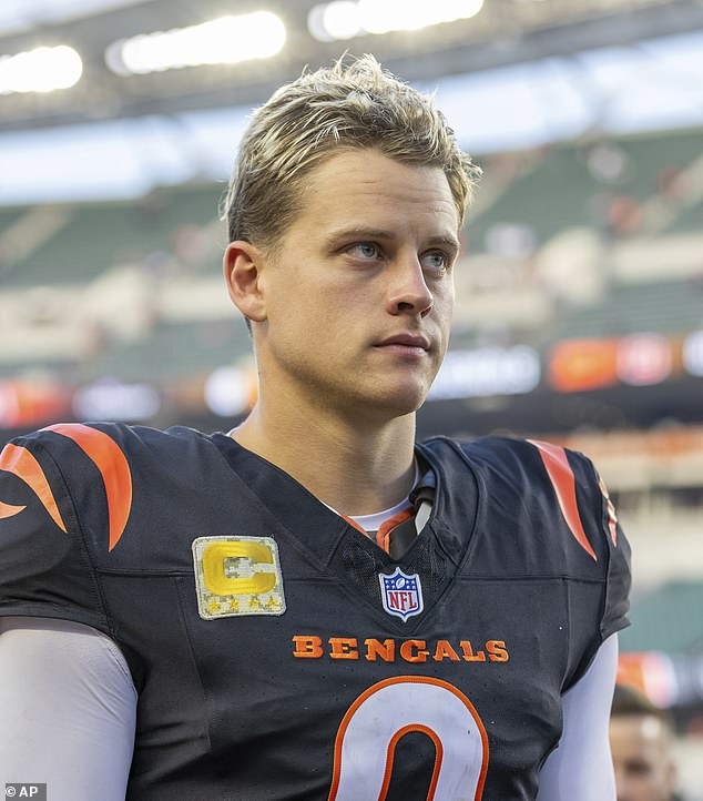 No, Joe Burrow wasn't in the mood to celebrate after Sunday's win over the visiting Raiders