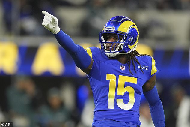 Los Angeles Rams wide receiver Demarcus Robinson was arrested Monday morning