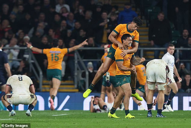 The Wallabies stunned England at home to Twickenham as Joseph Suaalii earned man-of-the-match honors on his debut