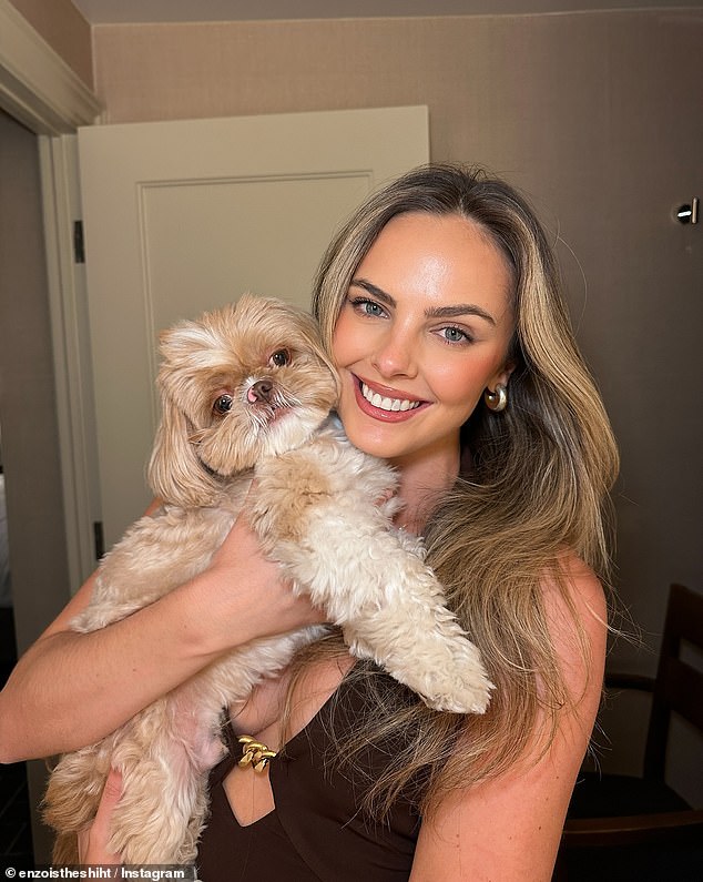 Oliva Caputo, 28, dropped her beloved two-year-old Shih Tzu Enzo from the NYC Dog Mayor race after discovering a shady crypto community that led voters to elect his opponent Bertram the Pomeranian