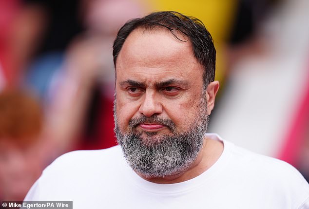 Nottingham Forest owner Evangelos Marinakis has been charged with criminal offences