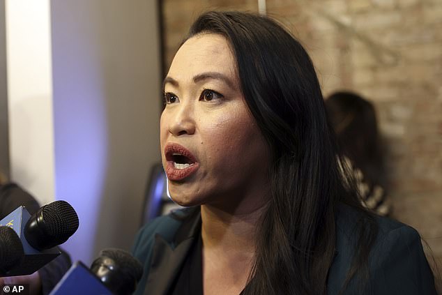 Oakland Mayor Sheng Thao (pictured on Election Day) is facing a massive defeat after two years of failing to address mounting city debt and the worst crime rates in two decades.