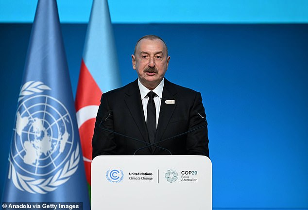 Azerbaijani President Ilham Aliyev stressed that countries should not be ashamed of selling fossil fuels