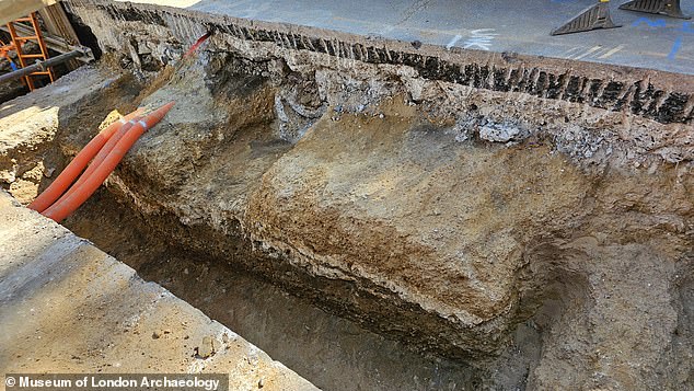 Archaeologists have found part of one of Britain's most important Roman roads, directly beneath London's modern Old Kent Road (pictured), 2,000 years after it was first built