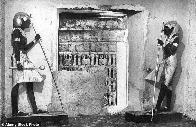 In 1922, British archaeologist Howard Carter discovered the mask in Tut's lavish tomb in the Valley of the Kings on the west bank of the Nile River