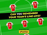 PLAY TEAMSHEET Can you name the Liverpool team from their