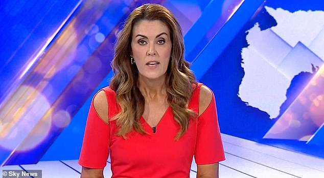 Sky News presenter Peta Credlin (pictured) spoke out on Monday about the arrest and charges against her long-time 'friend' and colleague Alan Jones