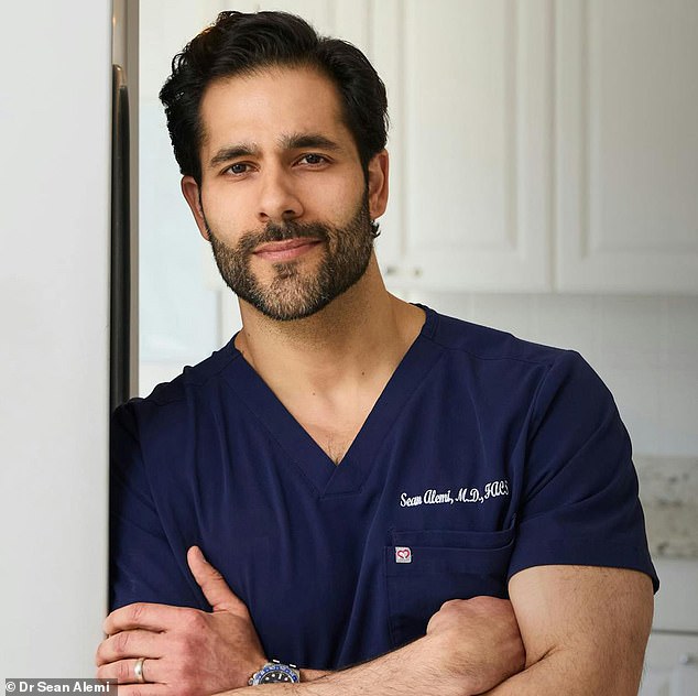 Plastic and reconstructive facial surgeon Dr. Sean Alemi said: 'Millennials are turning 40 and looking for a new solution to facial aging and skin laxity, without a lot of filler'