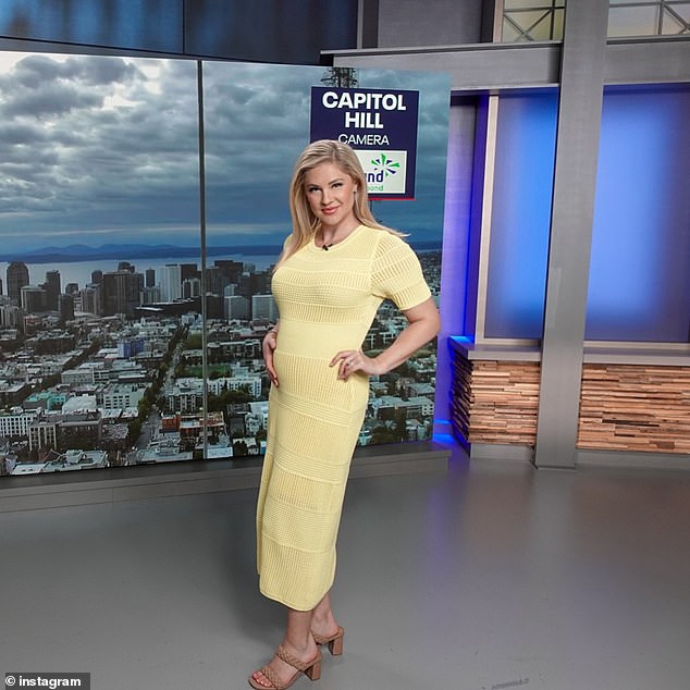 Claire Anderson, a veteran weathercaster at Fox13 News who is currently eight months pregnant, shared an email sent to her earlier this month that was filled with nitpicks and disapproval over a dress in a TikTok video