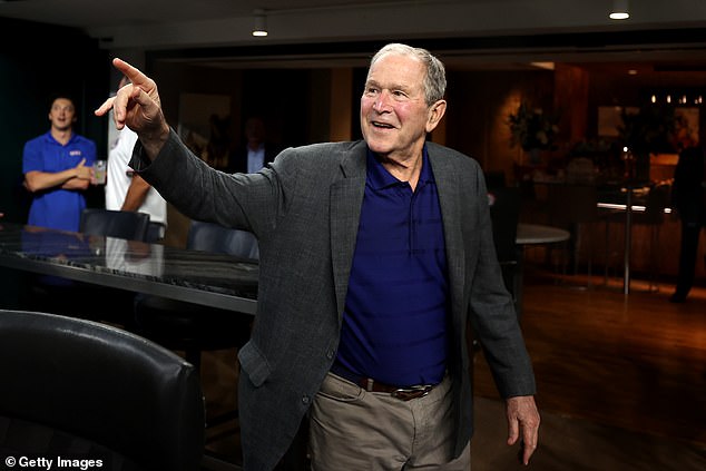 Bush looks on prior to Game One of the World Series between the Texas Rangers and the Arizona Diamondbacks at Globe Life Field on October 27, 2023 in Arlington, Texas