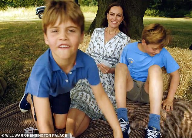 Prince William has revealed that six-year-old Prince Louis has picked up a very loud new hobby