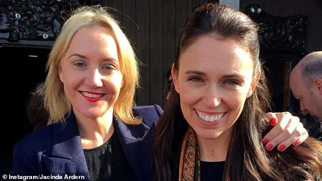 Jacinda Ardern (right) said she was 'deeply saddened' by the death of Nikki Kaye (left)