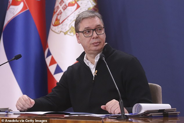 Serbian President Aleksandar Vucic has warned that Russian President Vladimir Putin is 'not bluffing' when asked about the possibility of him using nuclear missiles