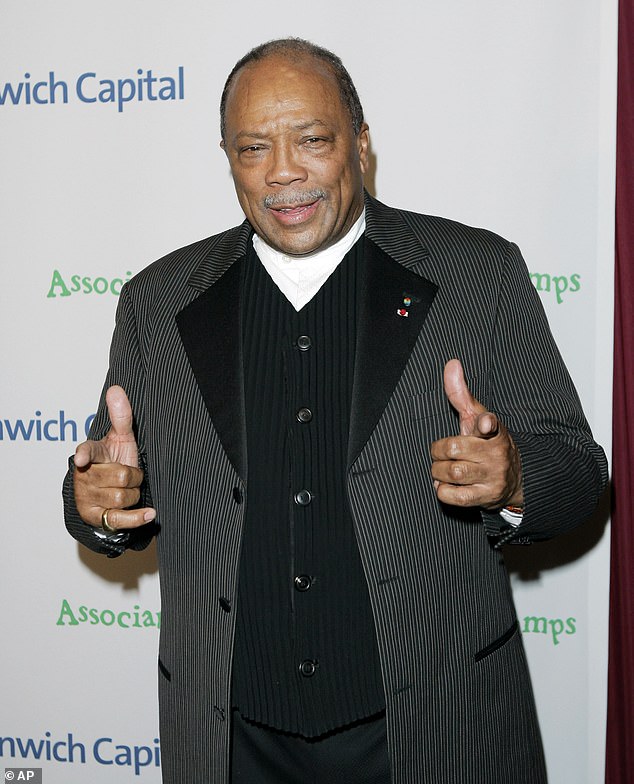 The cause of death of Quincy Jones has been revealed ten days after the music icon's death at the age of 91 - photo 2006