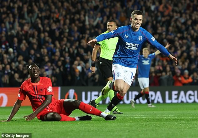 Tom Lawrence is out of contract at Ibrox at the end of the season and at the moment the club are not keen to extend his stay