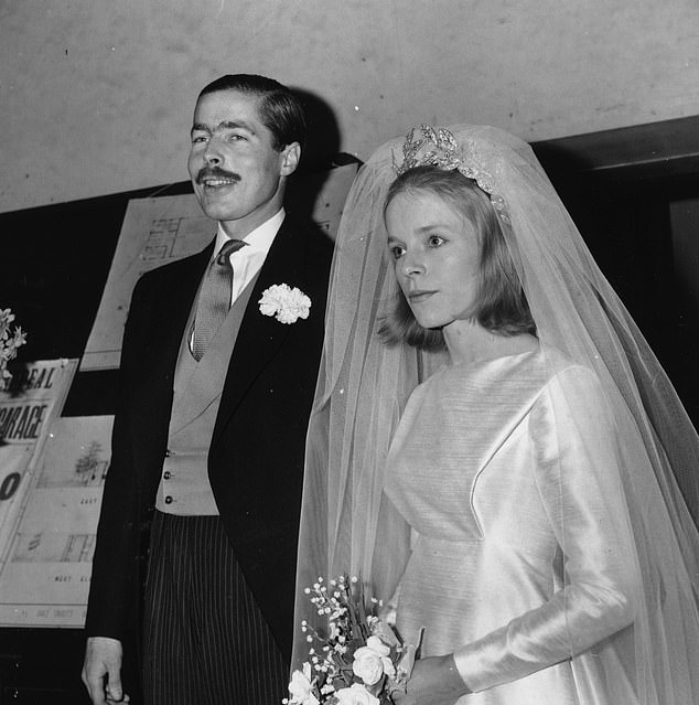 Richard John Bingham - aka Lord Lucan (left) - disappeared on November 8, 1974, leaving behind his three young children and estranged wife (right)