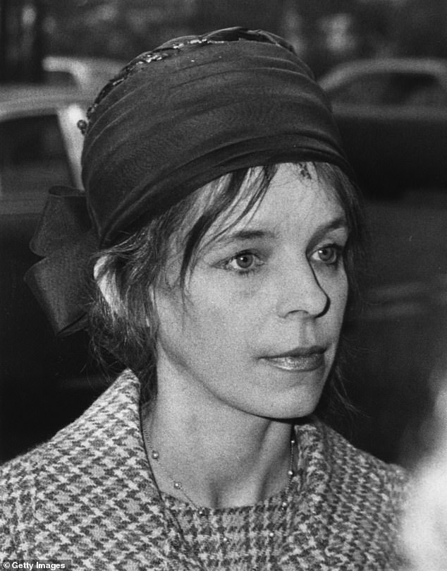 Veronica Lucan, wife of the missing Lord Lucan, who disappeared after the murder of their nanny