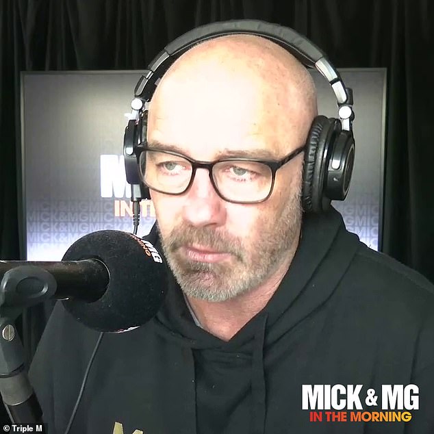 Mark 'MG' Geyer (pictured) has been sensationally sacked by Triple M, according to the Daily Telegraph