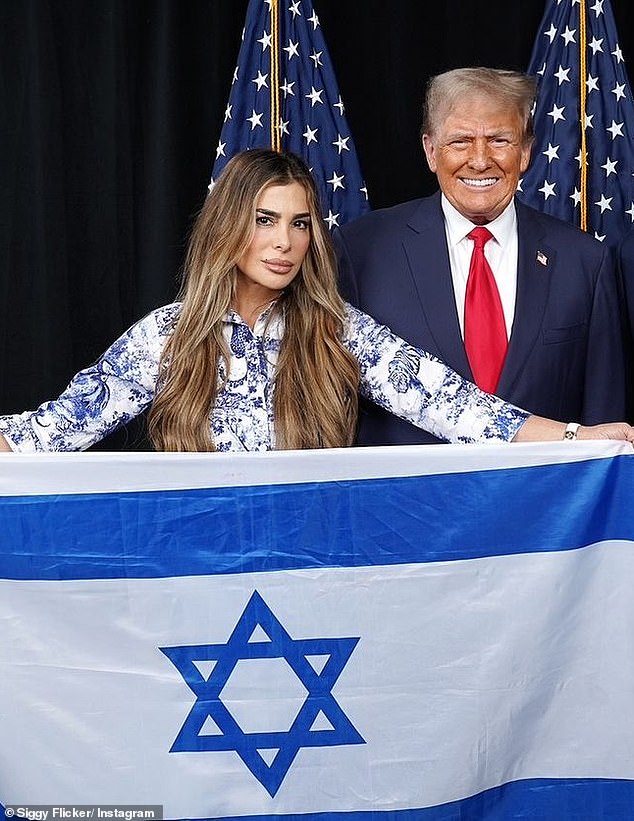 Former Real Housewives of New Jersey star Siggy Flicker has accused the show's producers of making her look 'crazy' for supporting Donald Trump