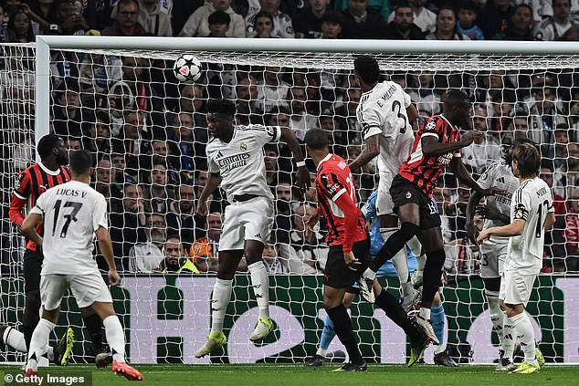 Real Madrid were defeated 3-1 by AC Milan on Tuesday and accused of 'scandalous' defending