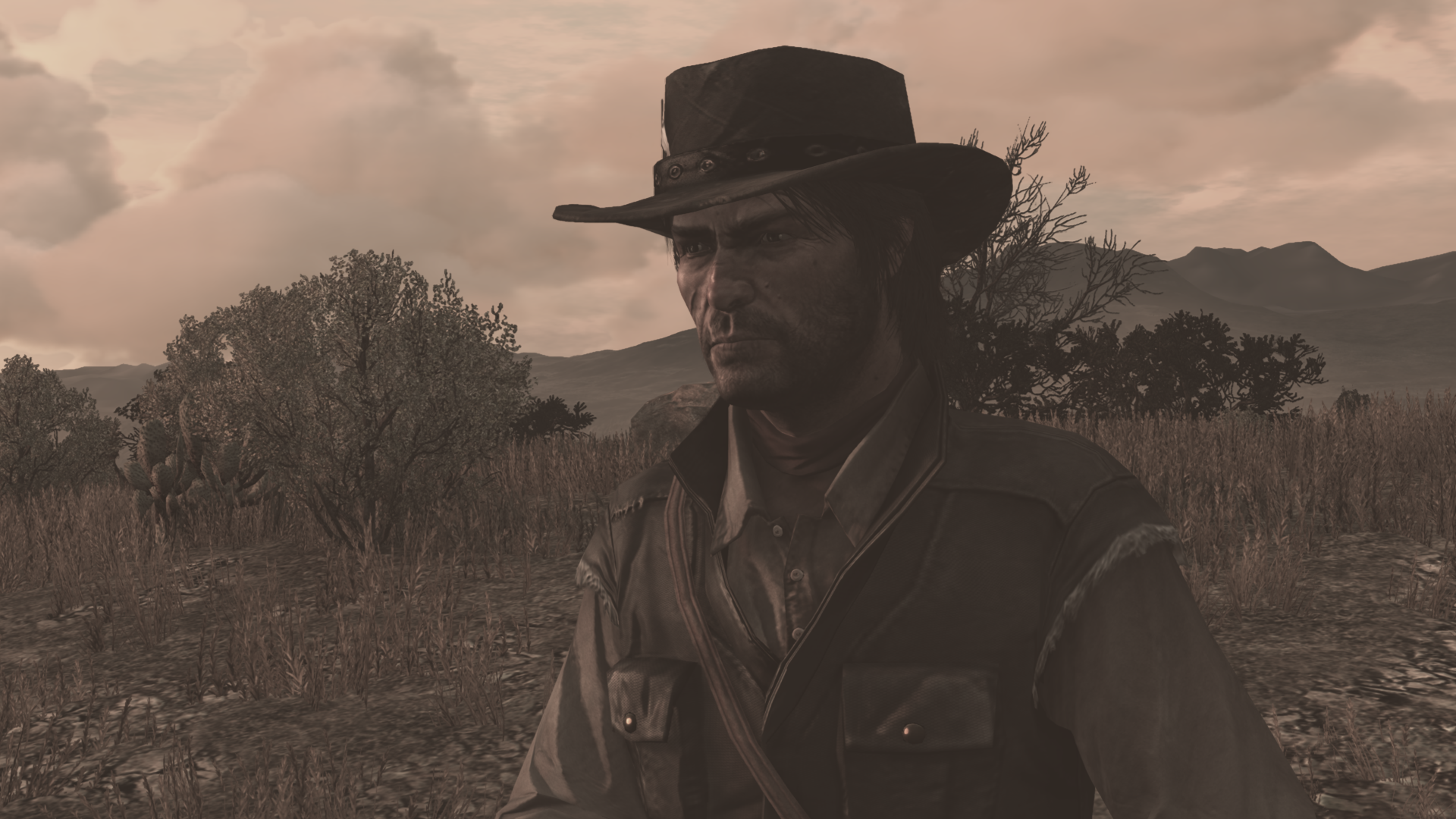 The 'Old School' cheat in Red Dead Redemption