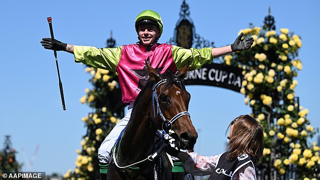 Dolan is tipped to take home just over $220,000, plus a miniature Melbourne Cup trophy worth $10,000