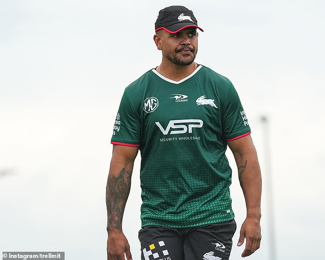 Latrell Mitchell has returned to preseason training and is about 8kg lighter than he was during his difficult 2024 season