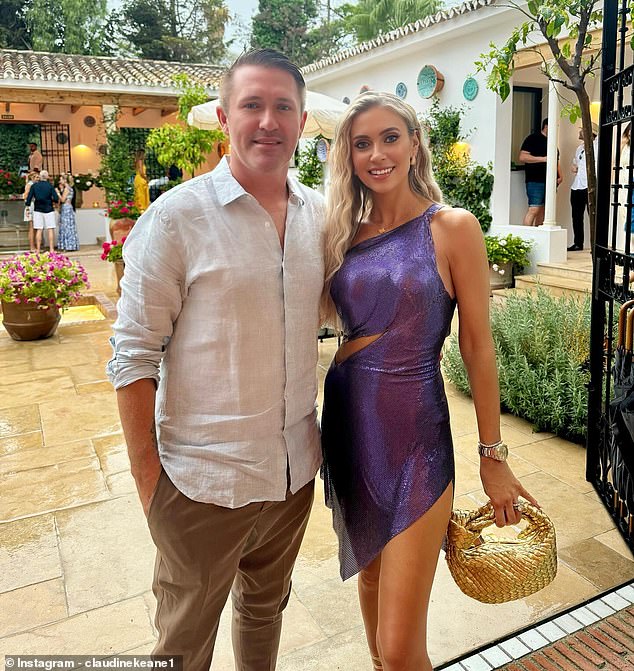 Robbie Keane's wife Claudine has said their family feels 'in danger' after 'threatening' messages