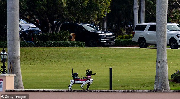 The president-elect celebrated the results of the vote at his Florida estate, where he awaited voting with his family and close advisers.