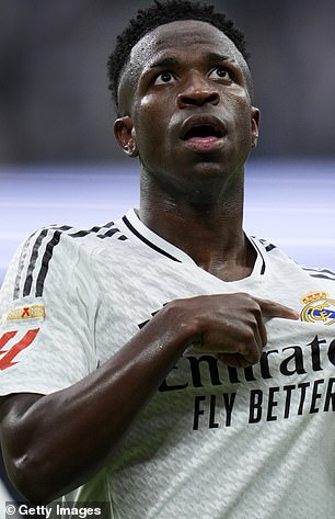 Real Madrid snubbed Ballon d'Or ceremony after discovering Vinicius Jnr (pictured) would not win