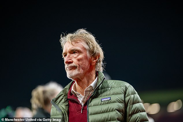 Sir Jim Ratcliffe will be looking for a positive impact from new head coach Ruben Amorim