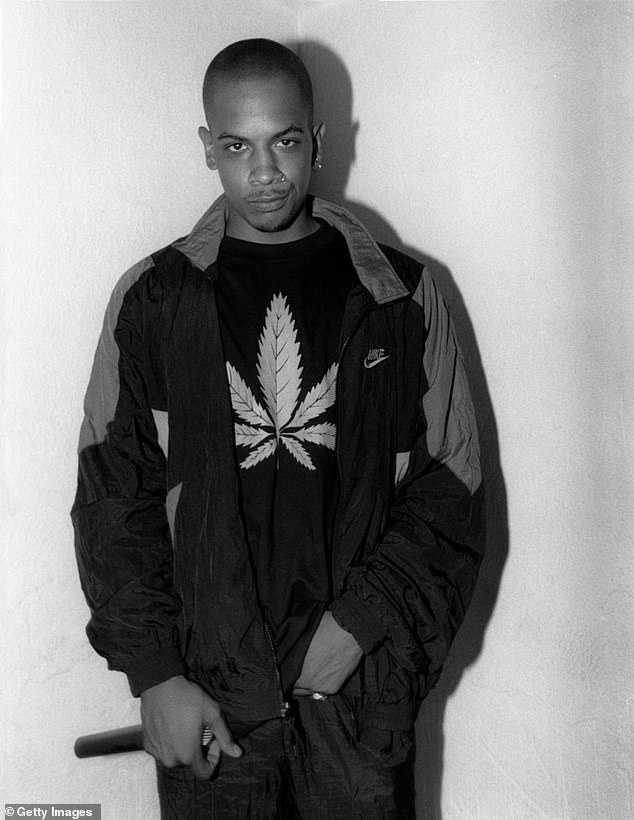 West Coast rapper Saafir has died at the age of 54, according to his former collaborator Xzibit; pictured in 1994 in Chicago