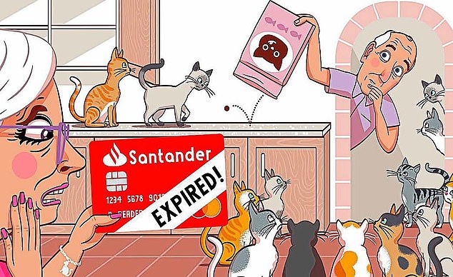 Santander wont send our credit card to Spain now