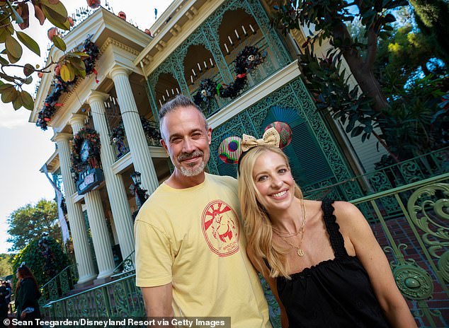 Freddie and the 47-year-old Buffy the Vampire Slayer alum are much more commonly seen at theme parks like Disneyland (pictured October 12) or Knott's Berry Farm